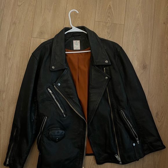 Free People Jackets & Blazers - We The Free Jealousy Leather Moto Jacket‎